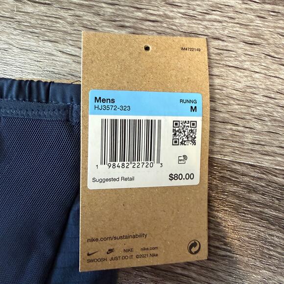 Nike Trail Dri-FIT ADV 2nd Sunrise 5" Running Shorts Men’s Medium HJ3572-323 NWT - Picture 5 of 5